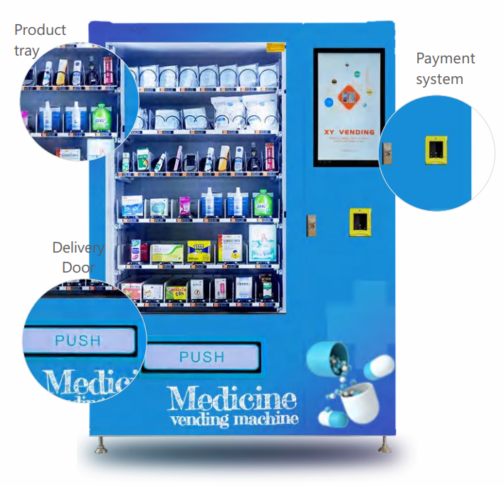 Pharmacy and medical supply vending machine 2