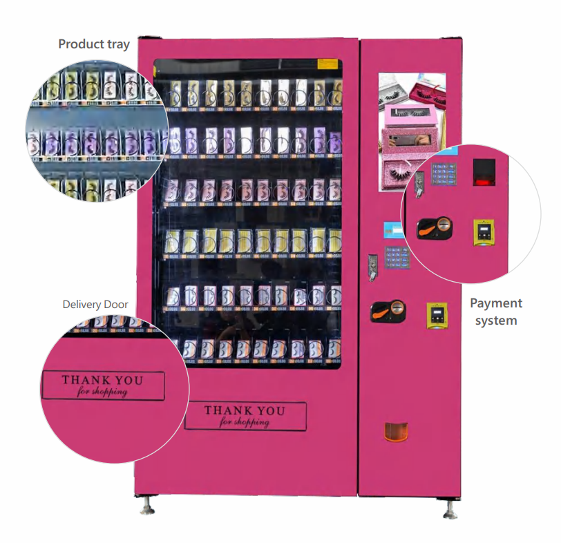 Beauty and makeup vending machine 2