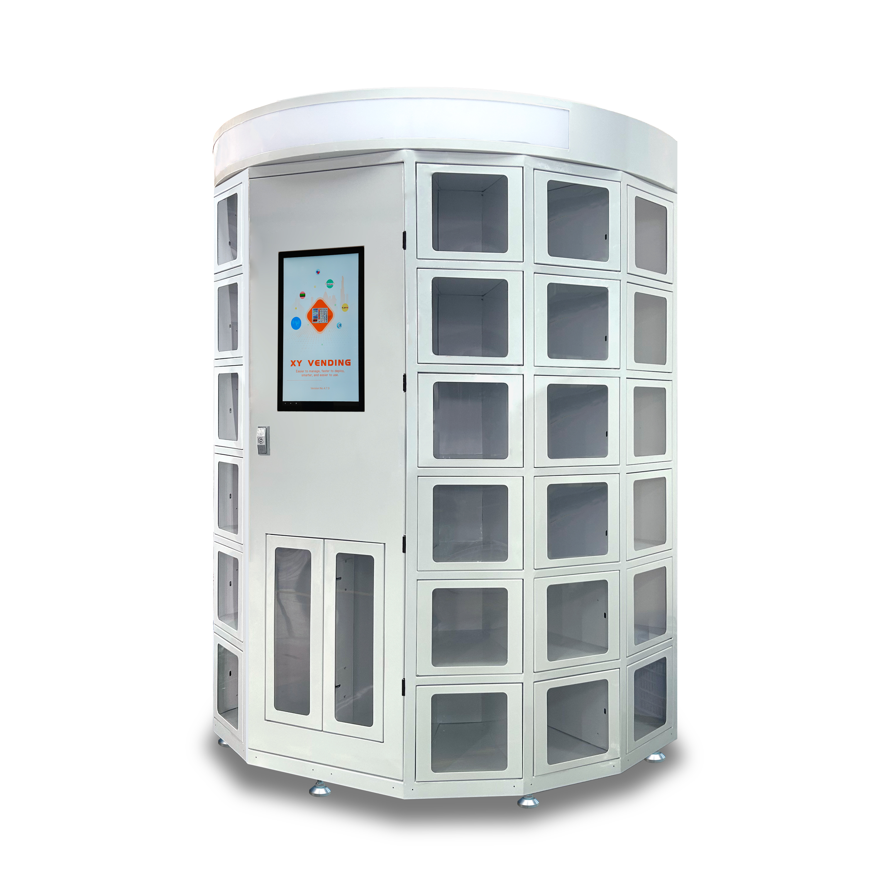 Large locker vending machine with 36 boxes 3