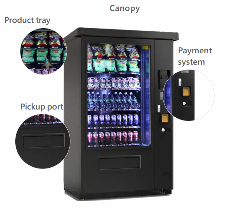 Outdoor vending machine 2