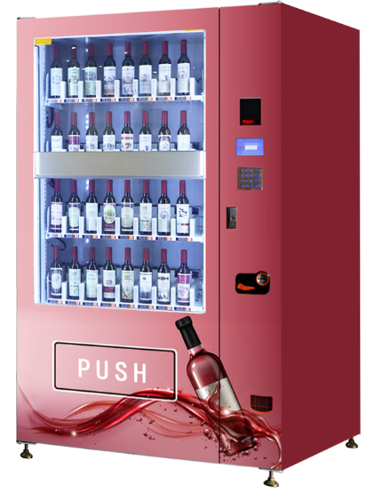 Wine vending machine for glass bottles 3