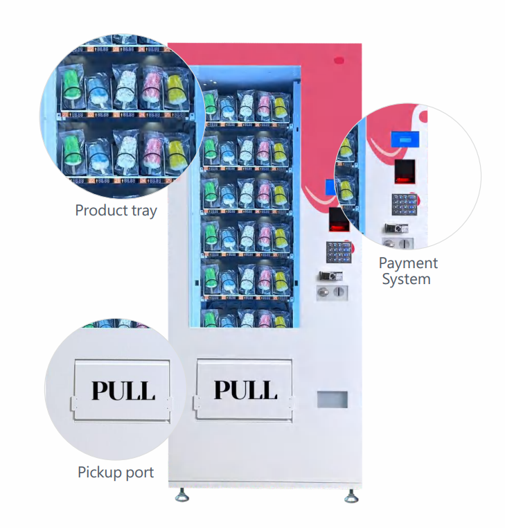 Frozen food vending machine 2