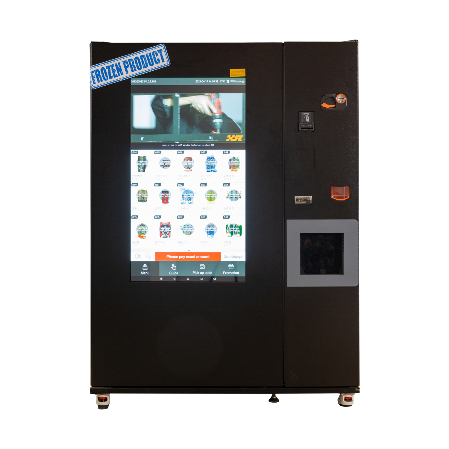 Frozen ice creammachine and frozen products 2