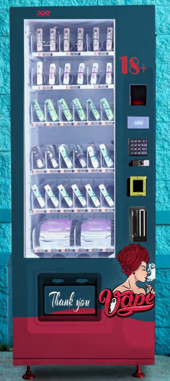 Compact vape vending machine