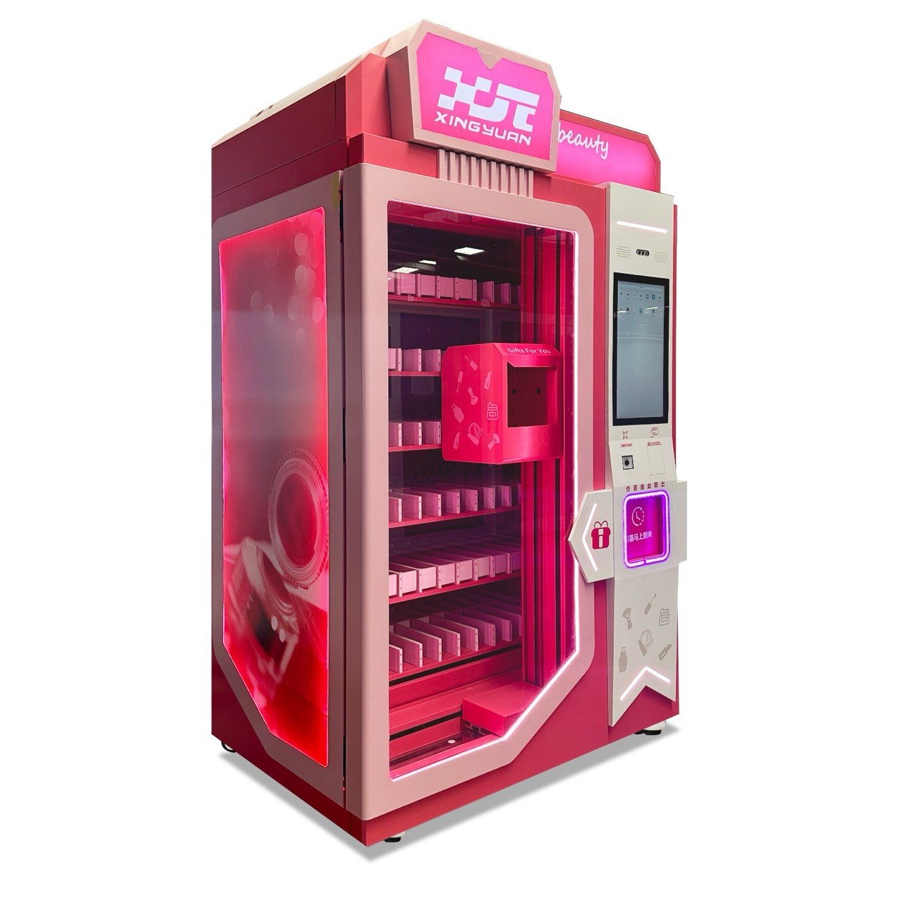 Beauty vending automat with LED display 2